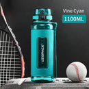 New 1.1L Water Bottle BPA Free Portable Leak-proof Shaker bottle Tritan Plastic Drinkware Outdoor Tour Gym