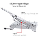 13.5 Inch Bone Cutting Machine Stainless Steel Bone Cutter Machine Chicken Fish Meat Slicer for Home Commercial