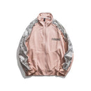 High Street Jacke Herren Cashew Letter Print Reflektierende Windjacke Frühling 2021 Patchwork Herren Bomberjacke Paare