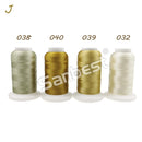 Sanbest Polyester Embroidery Thread High Strength For Brother Singer Janome Babylock Embroidery Machine 1000m Filament Threads