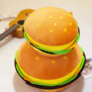 Nuevos juguetes de peluche con forma de hamburguesa, almohada creativa y divertida, muñeco de peluche, cojín, regalo para niños, juguetes de peluche de hamburguesa realistas