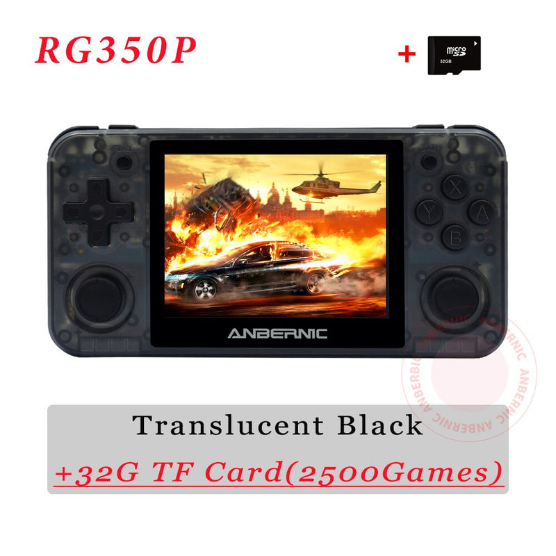 Anbernic RG351P Handheld Game Player Open System PS1 64Bit 2500 Games 3.5 Inch IPS Screen RG350P HD-Output Video Gamin Consoles