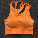 Yoga-Set Damen Ärmellos Sportanzug Workout Gym Kleidung Fitness Sport-BH Hohe Taille Shorts 2 Stück Utra Nahtlose Sportbekleidung