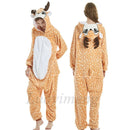 Kigurumi Einhorn Pyjama Stitch Adult Animal Onesie Frauen Männer Paar Pyjamas Winter Pijamas Anzug Panda Nachtwäsche Flanell Pyjamas
