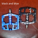 Neue CNC-Aluminiumlegierung versiegelt 3 Lager Anti-Rutsch-Fahrradpedale Flachfuß Ultraleicht Mountainbike Pedale MTB Fahrradteile