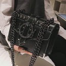 European Fashion Female Square Bag 2020 New Quality PU Leather Women&