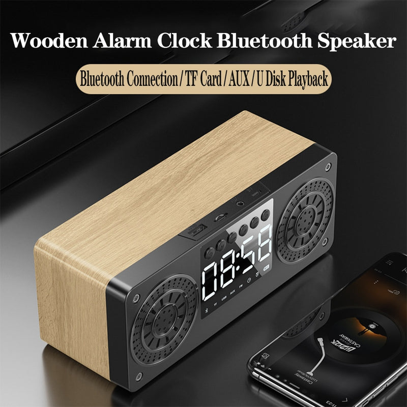 Bluetooth Speaker Portable Outdoor Loudspeaker Wireless Mini Speaker Stereo Music Surround Subwoofer Support FM Radio USB AUX TF