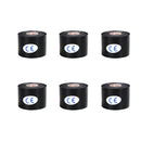 WorthWhile 6 uds cinta de kinesiología recuperación atlética cinta elástica rodillera alivio del dolor muscular rodilleras para gimnasio Fitness vendaje