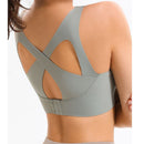 Nahtloser Sport-BH mit hoher Wirkung, Push-Up-Unterstützung, Tanktop, Übungs-BH für Frauen, Fitnessstudio, Sport-BHs, Yoga-Shirts, Crop Tops, Unterwäsche