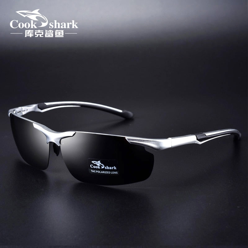 Cookshark 2020 new sunglasses men polarized sunglasses driving hipster glasses