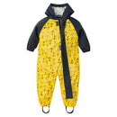 Kinder-Overall für Mädchen, wasserdichter Overall, Mädchen, PU-Regenhose, Kinder-Regenmantel, Baby-Regenbekleidung mit Kapuze für Jungen und Mädchen