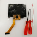 Für GBA SP LCD-Bildschirm für Nintend Gameboy Advance GBA SP IPS LCD-Bildschirm mit Hintergrundbeleuchtung, laminiertes Display, LCD-Set mit hoher Helligkeit