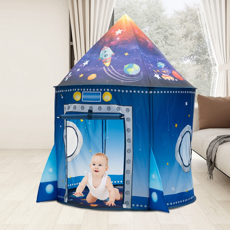 Kids Tent Space Kids Play House Children Tente Enfant Portable Baby Play House Toys Kids Space Toys Play House For Kids Gifts