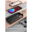 SUPCASE Für iPhone 12 Pro Max Case 6.7" (2020) UB Pro Ganzkörper-Robuste Holster-Abdeckung mit integriertem Displayschutz und Ständer