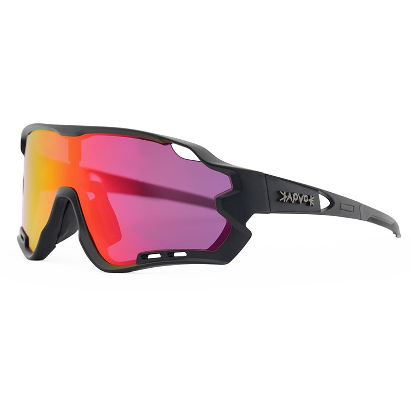 MTB Fahrradbrille Mann Frau Radfahren Sonnenbrille Uv400 Polarisierte Fahrradbrille Sport Racing Reitbrille Ciclismo 1 Linse