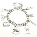 Mode-Lehrzubehör, Mini-Schultaschen-Armband, Namensschild. Brauchen Sie Mut, Kindern das Denken beizubringen, Armband-Geschenk-Souvenir