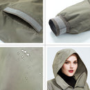 Neuer Ankunfts-Trenchcoat Astrid-Frühlings für Frauenoberbekleidungsqualität Oversize-lange Artfrühlings-Mantelfrauen AS-9373