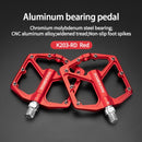 ROCKBROS MTB Radfahren Ultraleichtes Pedal Fahrrad Versiegeltes DU-Lager Pedale Aluminiumlegierung CRMO Rutschfeste Stollen Fahrradteil Pedale