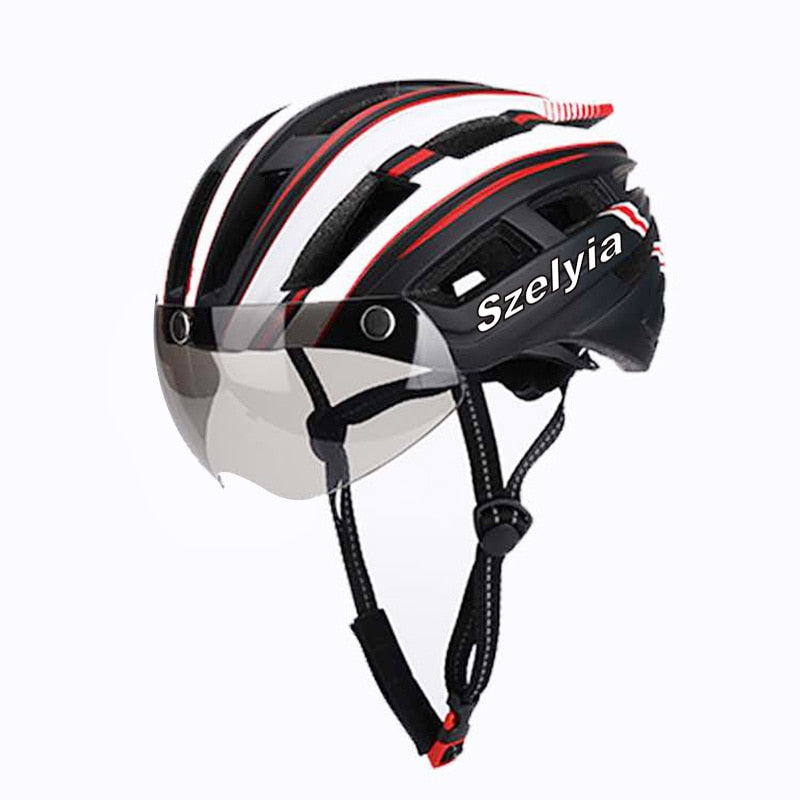 Casco Ciclismo Mtb Bike Cycling Helmet ML Led Warning light Bicycle Helmet Cycling Capacete De Ciclismo Casco Bicicleta Casque