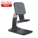 Soporte para teléfono móvil de escritorio Essager para iPhone, iPad, tableta, soporte de escritorio, soporte ajustable plegable para teléfono móvil por gravedad