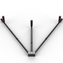 3-Stangen-Beinstrecker Beinspalt-Verlängerungsgerät Eisen-Beinstütze Yoga-Übung Kunst Fitnessstudio Flexibilität Stretching-Ausrüstung