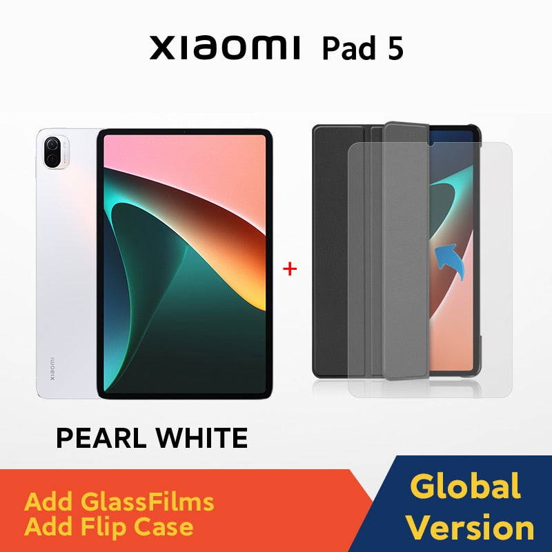 Estreno mundial Versión global Xiaomi Mi Pad 5 11'' WQHD+ 120Hz Pantalla Snapdragon 860 4 Altavoces estéreo 8720mAh MI Tablet 5