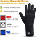 Saviour Heat Liner Beheizte Handschuhe Winter Warme Skihandschuhe Outdoor Sportarten Motorradfahren Reiten Skifahren Angeln Jagd