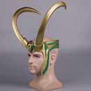 Film Thor 3 Ragnarok Loki Laufeyson PVC Cosplay Kostüme Maske Helm Halloween Prop