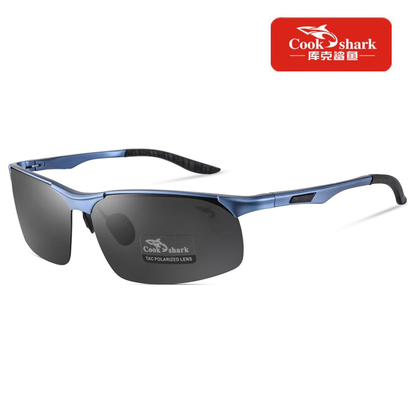 Cook Shark 2020 new aluminum magnesium sunglasses men&