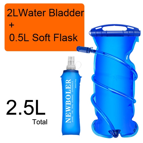 250ml 500ml Soft Flask Folding Collapsible Water Bottle TPU-frei zum Laufen Trinkrucksack Gürteltasche Weste SD09 SD10