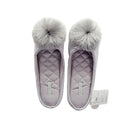 GKTINOO Herbst Winter Warme Frauen Hausschuhe Weiche rutschfeste Indoor Schuhe Nettes Haus Slip On Flat Slides Damen Pelzhausschuhe
