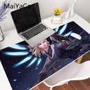 MaiYaCa Overwatchs Mauspad 700 x 300 x 2 mm Gaming-Mauspad Anime Büro Notbook Schreibtischunterlage Locked Edge Padmouse Spiele PC Gamer-Matten