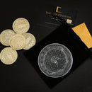Movie John Wick Cosplay Prop Accessories Gold Coins With Continental Hotel Card Blood Oath Marker