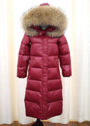 90% Weiße Ente Daunenjacke 2021 Frauen Winterjacke Langer Dicker Mantel Für Frauen Mit Kapuze Daunenparka Warme Weibliche Kleidung Wasserdicht