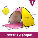 Full Automatic Camping Tent With Door Window Anti-UV Awning Tents Quick Opening Outdoor Sunshelter For 1-4 People Sunproof X147B