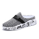 Große Größe Männer Hausschuhe Hohe Qualität Sommer Atmungsaktive Outdoor Herren Halb Hausschuhe Camo Mode Trend Schuhe Sport Sandalen Männlich