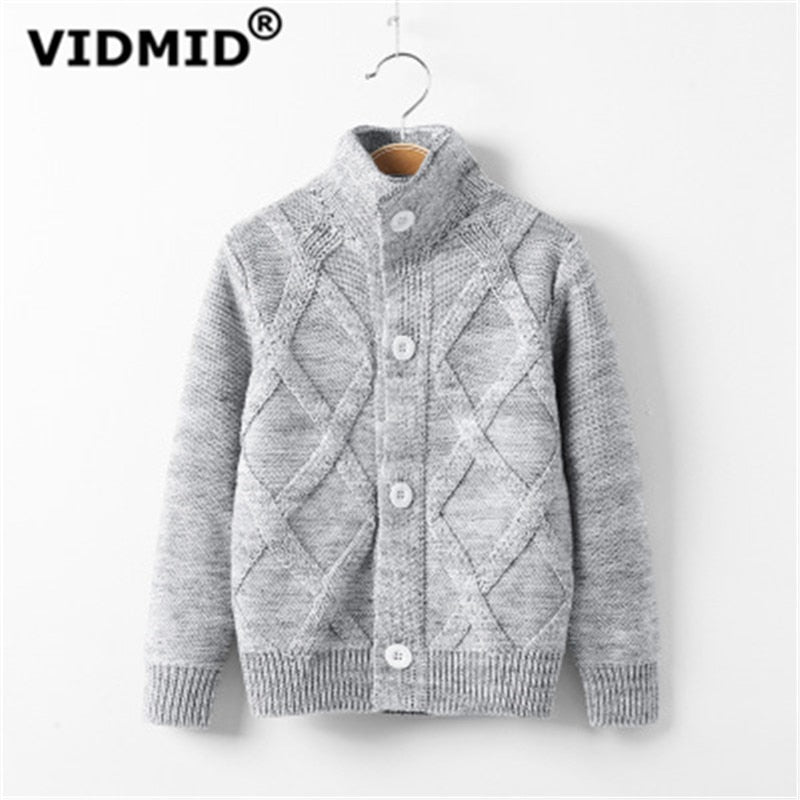 VIDMID Autumn winter Kids baby boys cardigan coat sweaters girls cotton jumpers  jacket  children&
