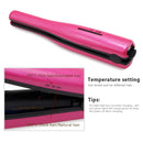 Madami Tragbarer Lockenstab, wiederaufladbarer Li-Ion-Akku, 2200 mAh, kabelloser Mini-Haarglätter, Keramikplatte, Bleistift, Glätteisen