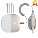 Neue 35000 U / min elektrische Nagelbohrmaschine elektrische Nagelfeile LED-Anzeige Nagelwerkzeuge Maniküremaschine Nagelbohrer Polierer