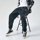 Plus Size Jeans Herren Lose Jogger Streetwear Haremsjeans Cargohose Knöchellange Jeanshose