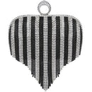 GLOIG Fashion Damen Quaste Abendtaschen Diamanten Perlen Clutch Hochzeit Geldbörse Schulter Party Laedes Case Geldbörse