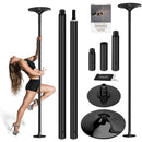 45mm Professional Golden Stripper Pole Dance Spin Pole Abnehmbarer Home Fitness Übungstraining Pole D POLE Kit Freeshipping