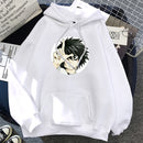 Beliebte japanische Manga Death Note L·Lawliet Hoodies Herren Anime Hoody Mode Streetwear lose übergroße Sweatshirts Fleece-Kleidung