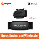 10 Teile/los Magene S3+ Radfahren Trittfrequenz/Geschwindigkeitssensor H64 Pulsmesser Ant+ Bluetooth Fahrradcomputer Geschwindigkeitsmesser