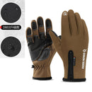 Motorradhandschuhe Moto-Handschuhe Winter-Thermo-Fleece gefütterte Winter-wasserabweisende Touchscreen-rutschfeste Motorrad-Reithandschuhe