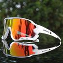 2019 Brandneue polarisierte Fahrradbrille Mountainbike Fahrradbrille Outdoor Sports Fahrradbrille Sonnenbrille UV400 4 Linse