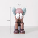 Gewalttätige Bärenstatue Ordentliche Bärenstatue mit Metalltablett Aufbewahrungsschlüssel, Süßigkeiten, Friut Home Ornaments Dekoration Tischraumdekoration