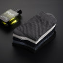 Hohe Qualität 10 Paar / Los Herren Bambusfaser Socken Lange Kompressionssocken Herren Schwarz Business Casual Männliche Socke Große Größe 38-45