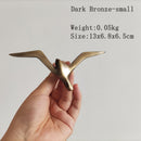 Amerikanischer Luxus aus reinem Kupfer, kreative Vogel, Möwe, Taube, hängende Wanddekoration, Retro-Industrie-Ornament, Wohnzimmer, Möwe