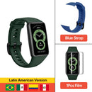 Globale Version Huawei Band 6 Band6 SpO2 BT5.0 1,47'' AMOLED-Bildschirm Herzfrequenz-Tracker 2-Wochen-Leben Braccialetto Relógio inte